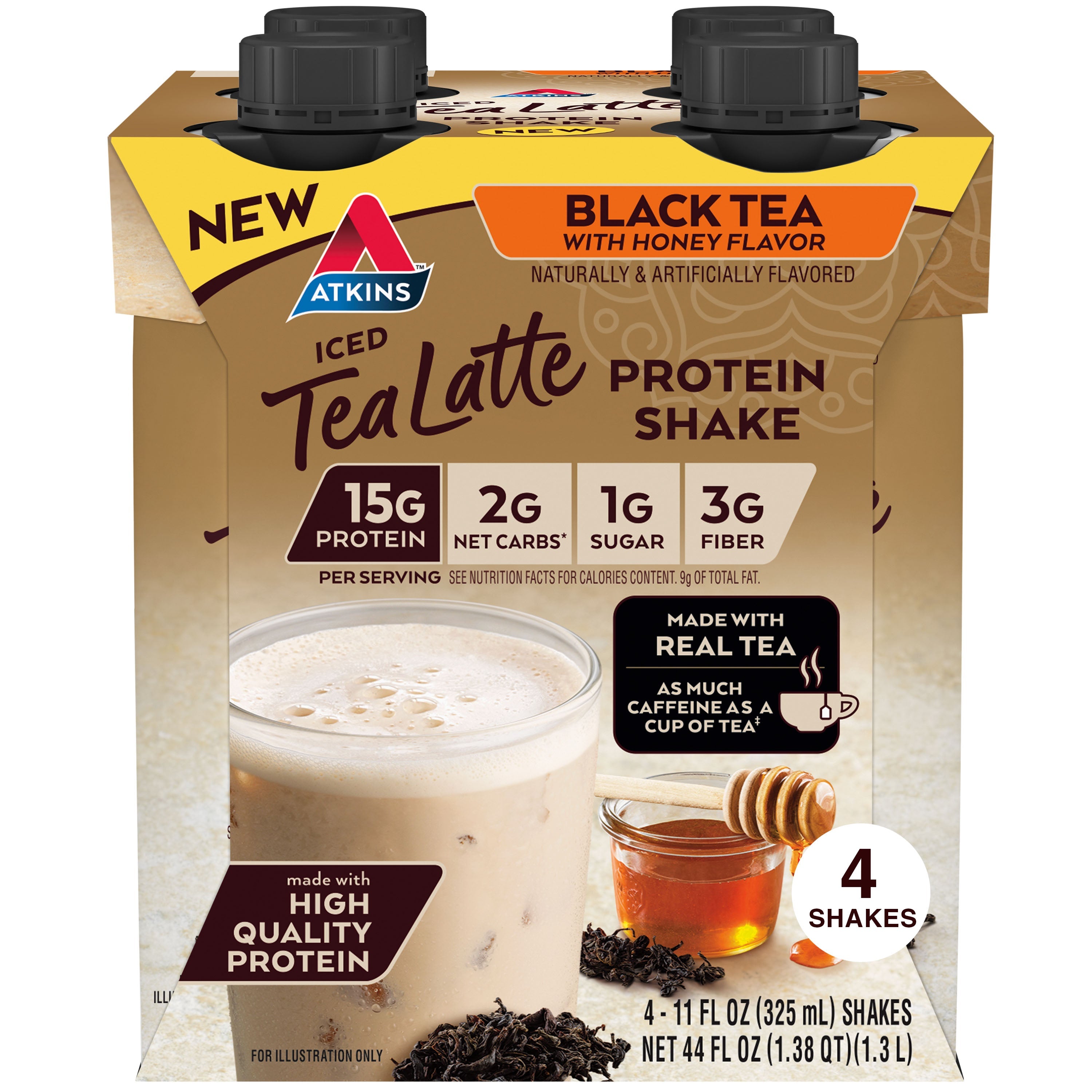Black Tea Honey Latté Protein Shake
