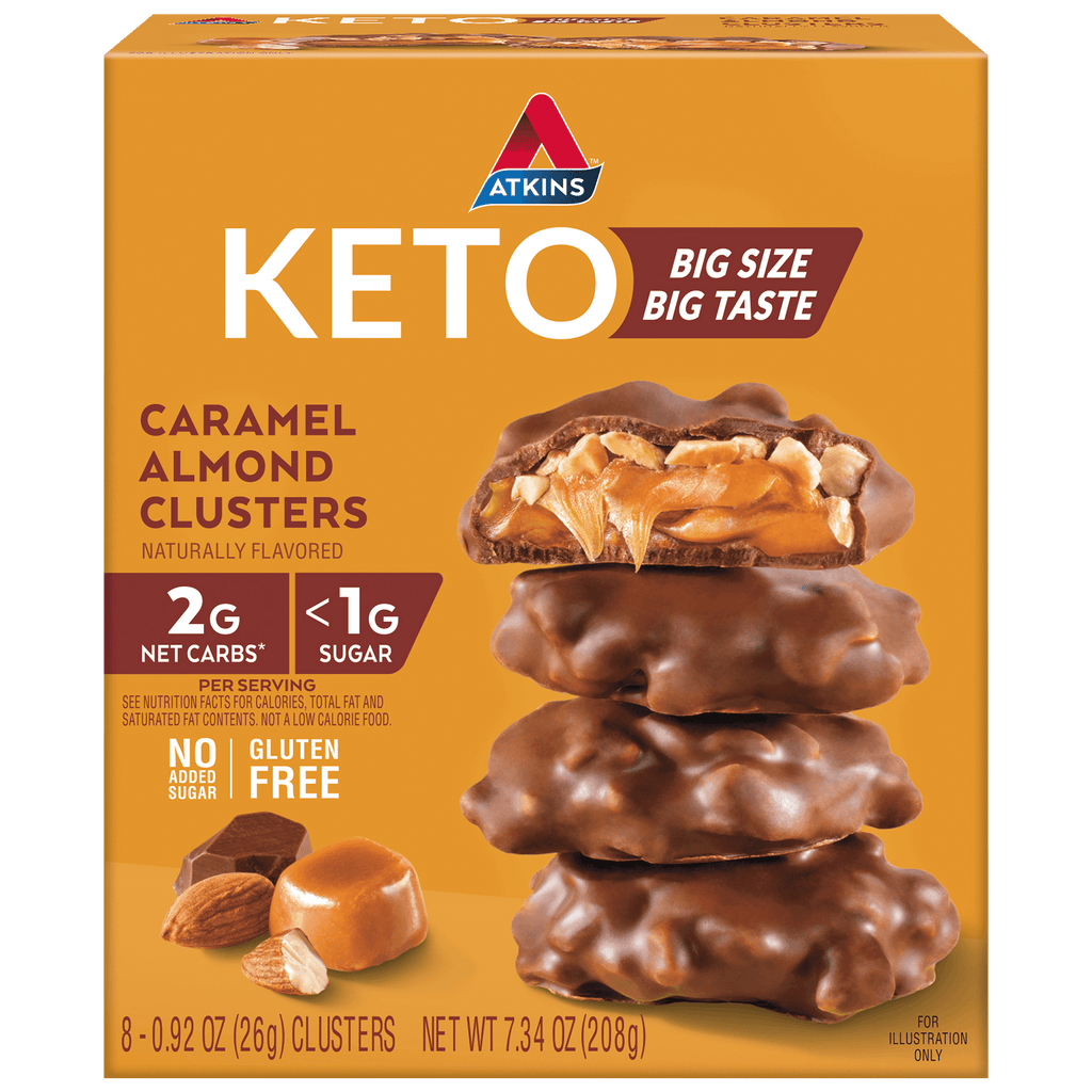Keto Caramel Almond Clusters