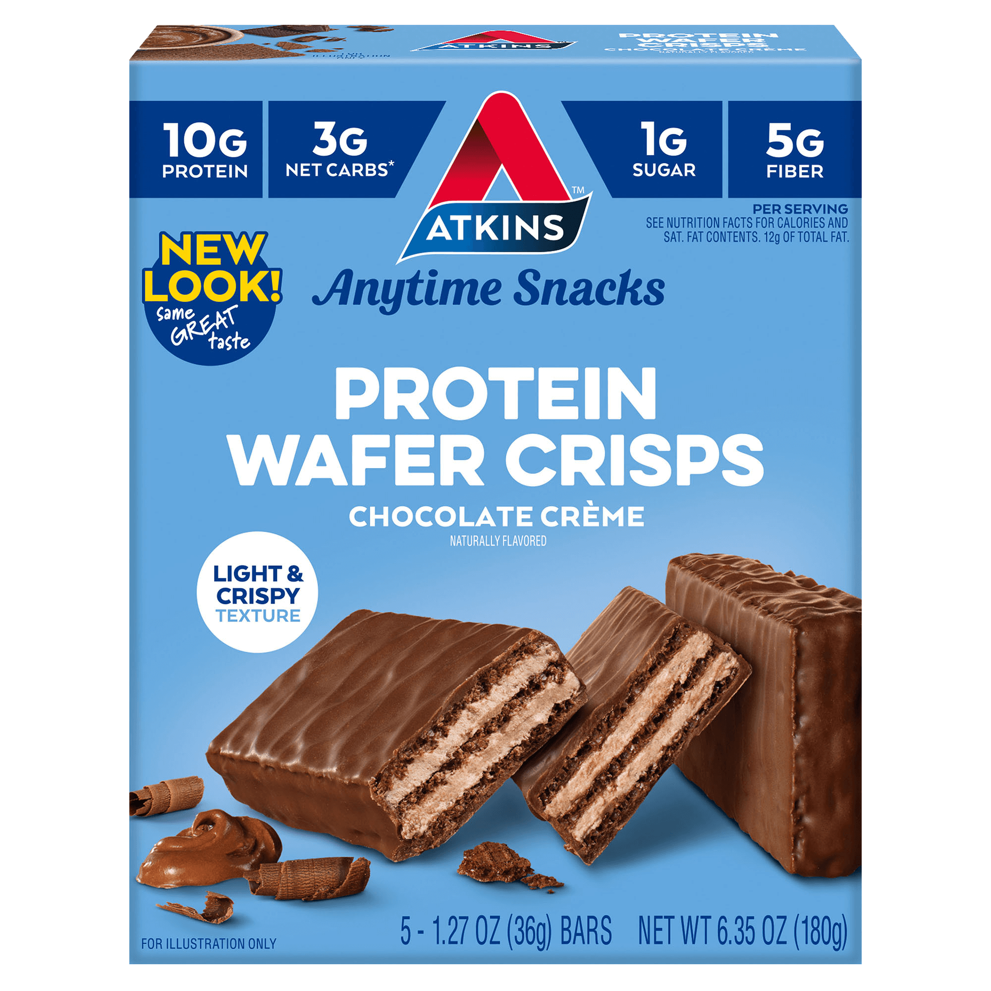 Chocolate Crème Protein Wafer Crisps