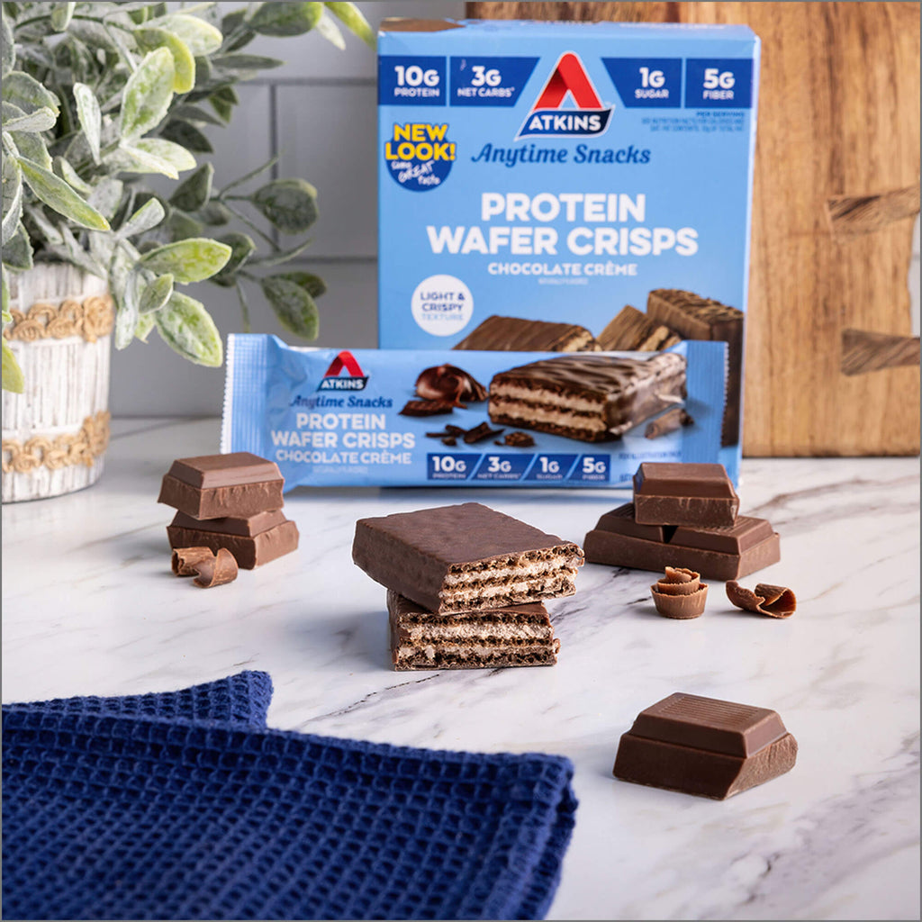 Chocolate Crème Protein Wafer Crisps