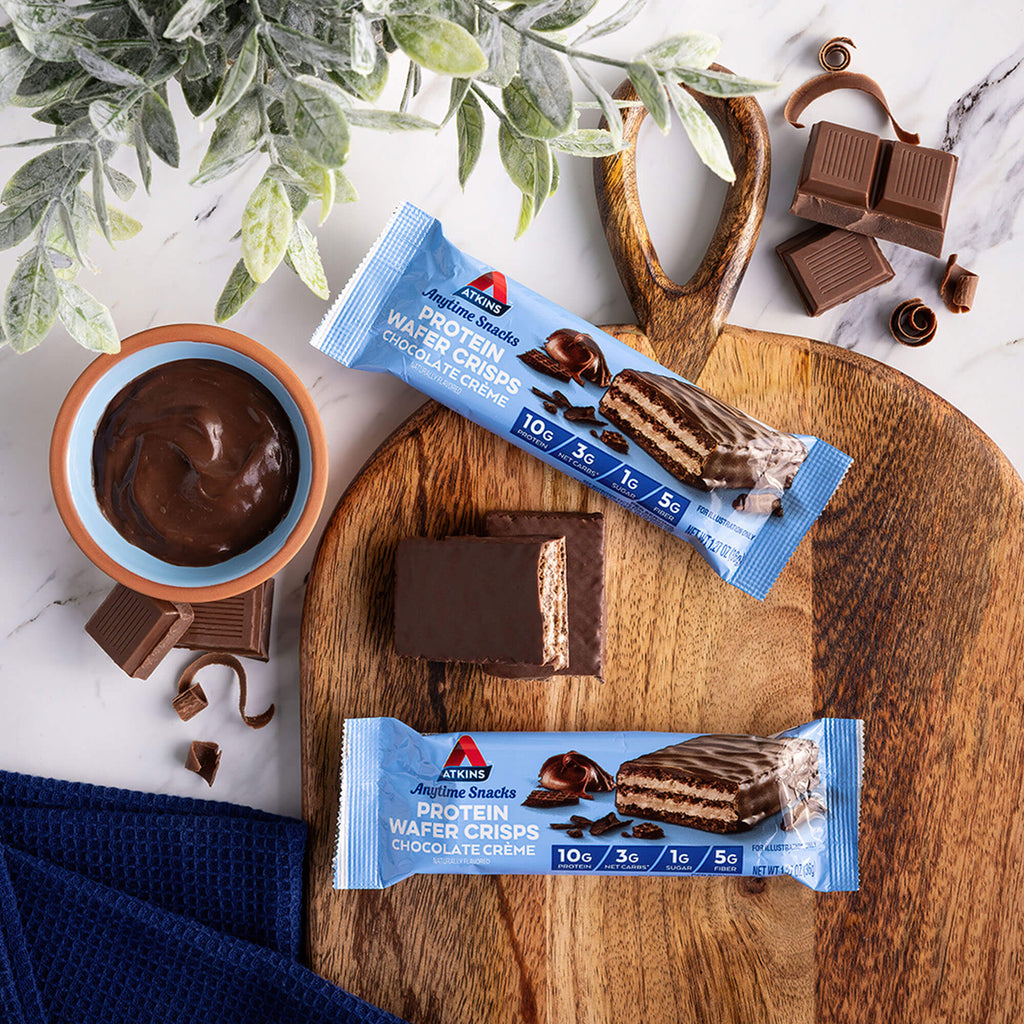 Chocolate Crème Protein Wafer Crisps