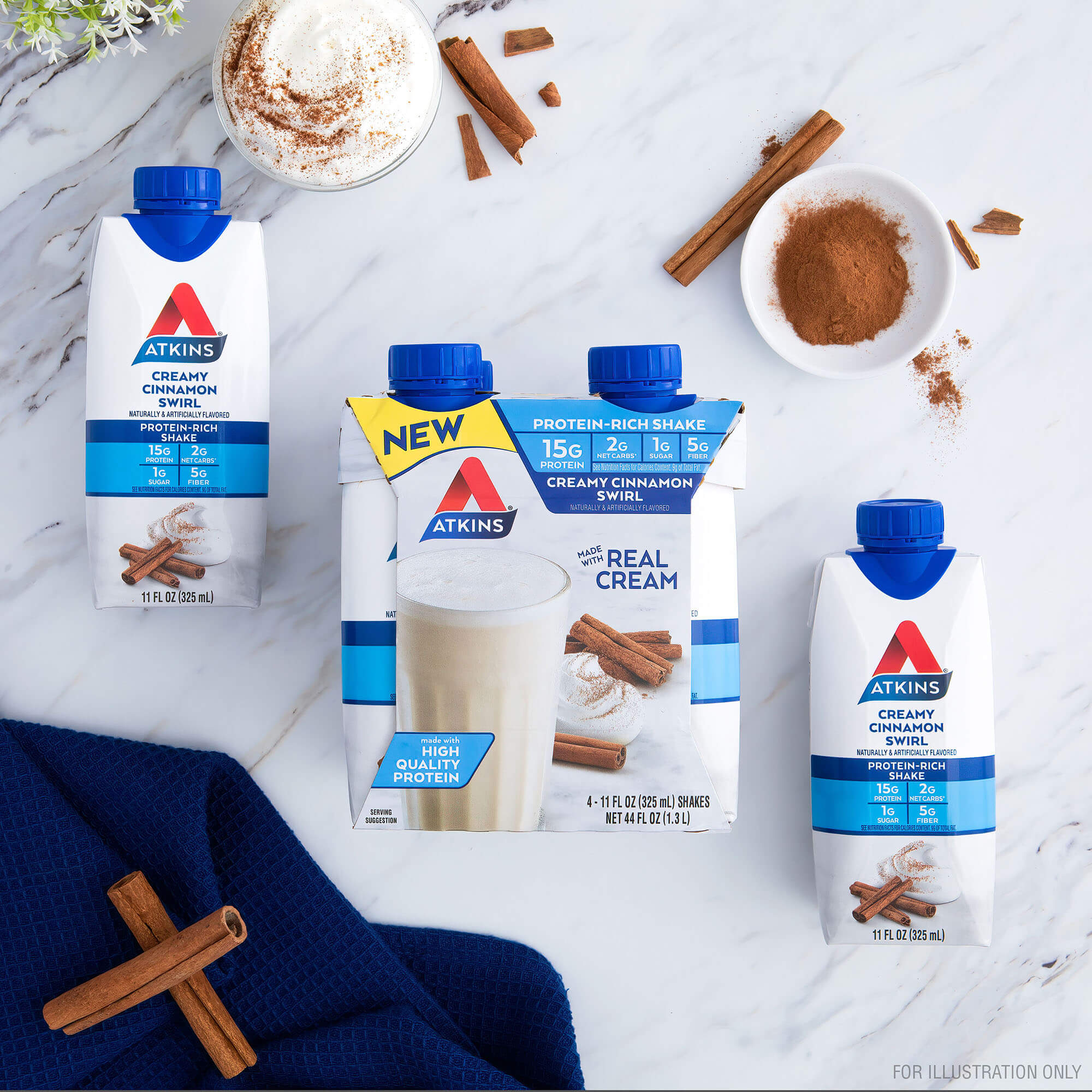 Creamy Cinnamon Swirl