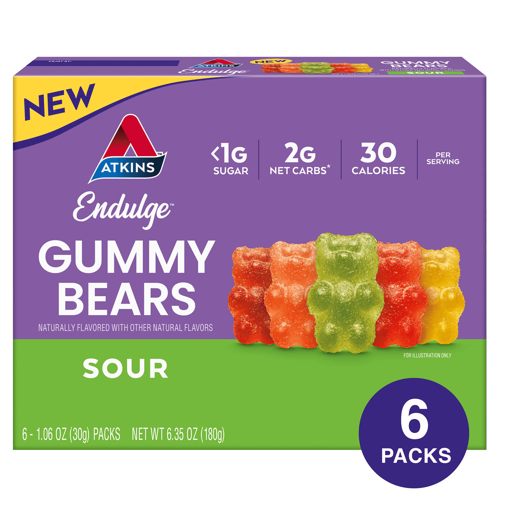 Endulge Sour Gummy Bears