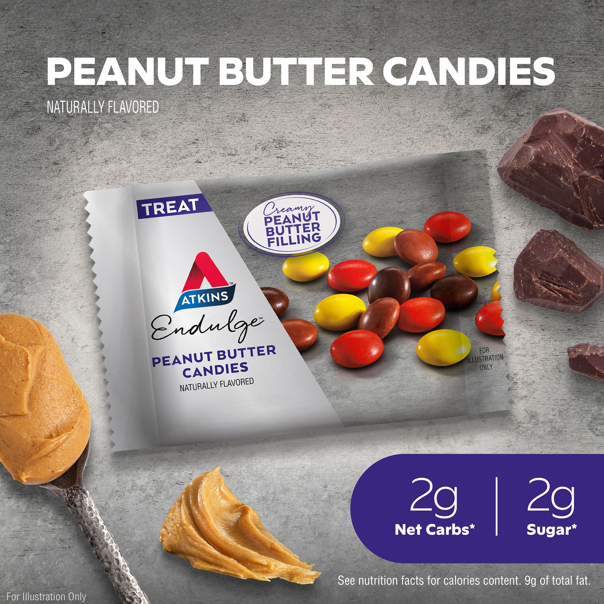 Endulge Peanut Butter Candies