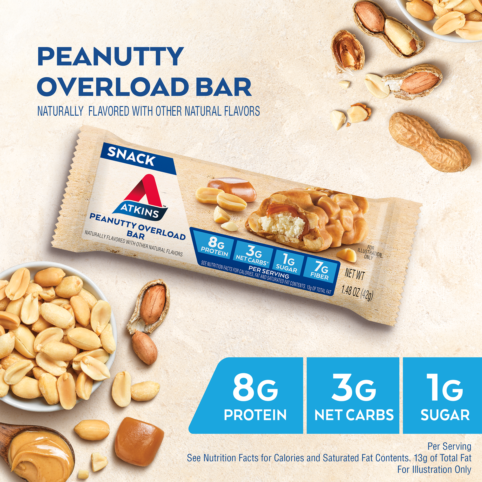 Peanutty Overload Bar