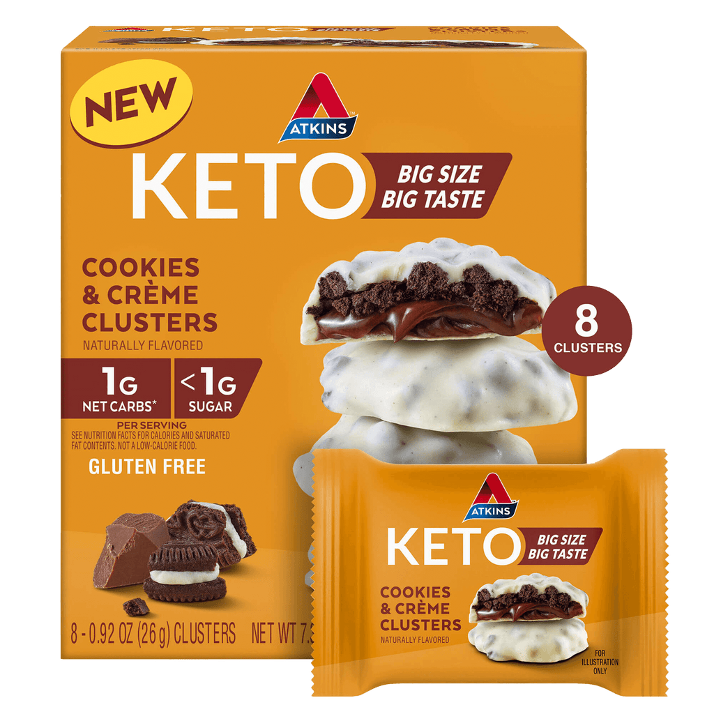Keto Cookies & Crème Clusters