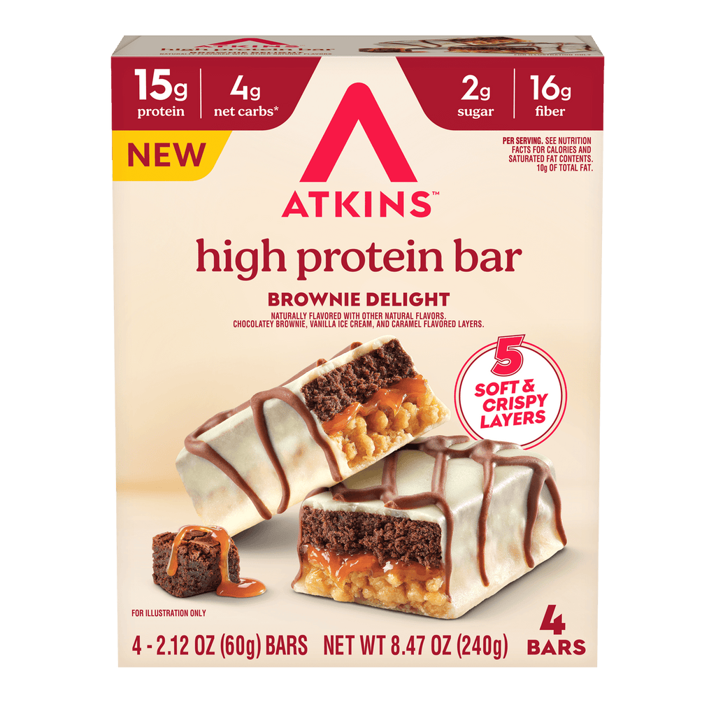 Brownie Delight Layered High Protein Bar