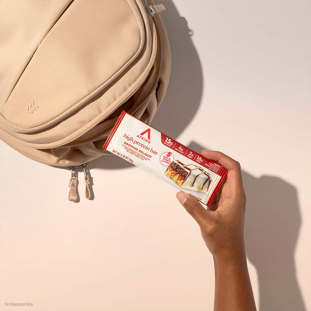 Brownie Delight Layered High Protein Bar