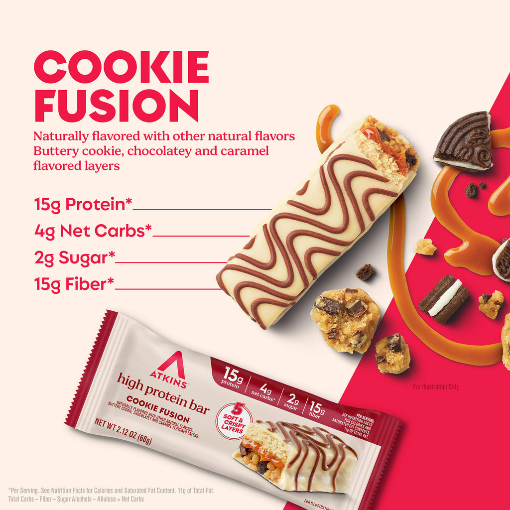 Cookie Fusion Layered High Protein Bar