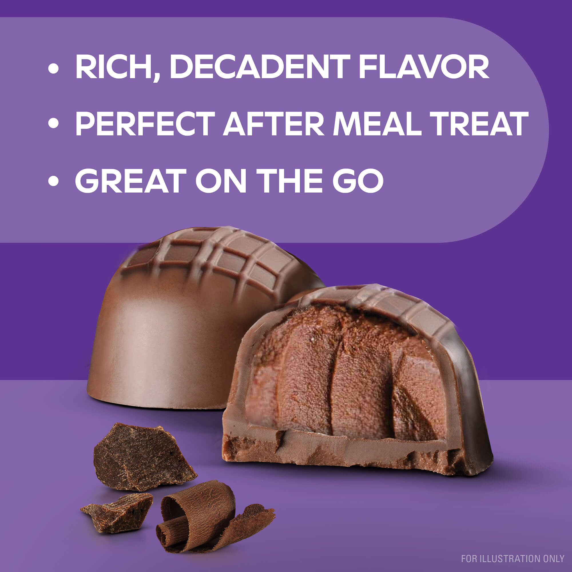 Endulge Milk Chocolate Truffles 12-ct. pouch