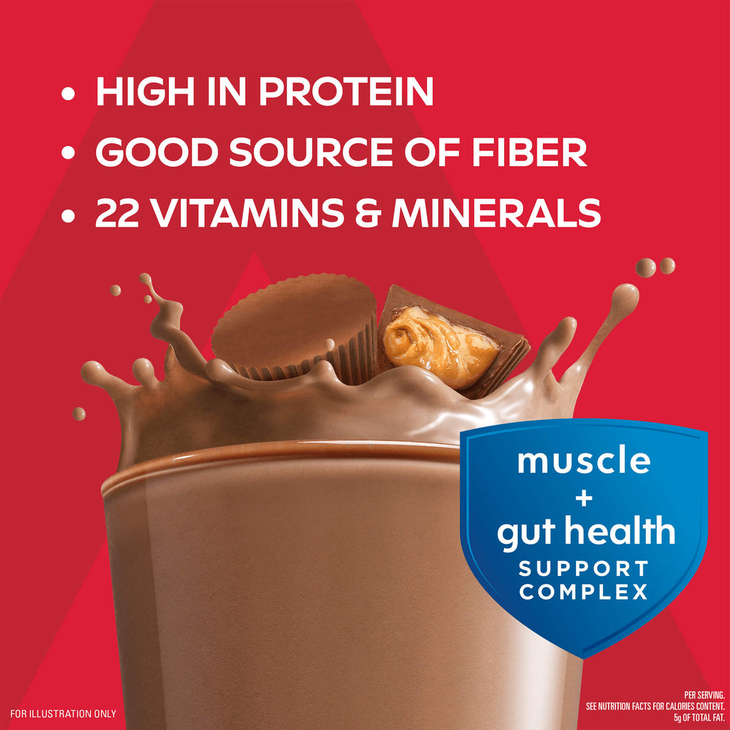 Atkins Strong Chocolate Peanut Butter 30g Protein Shake