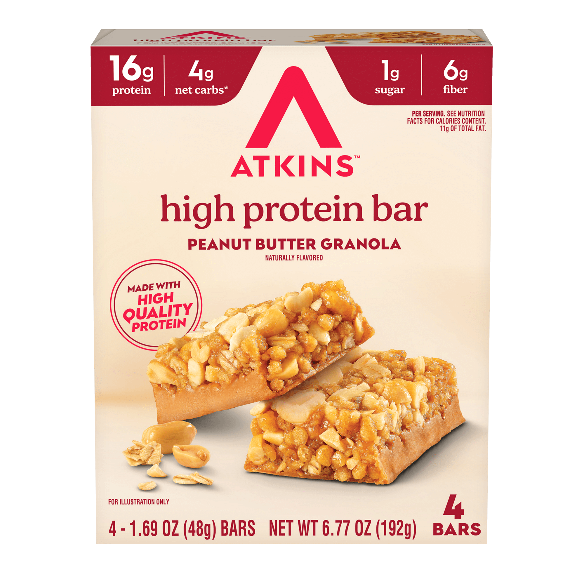 Peanut Butter Granola High Protein Bars