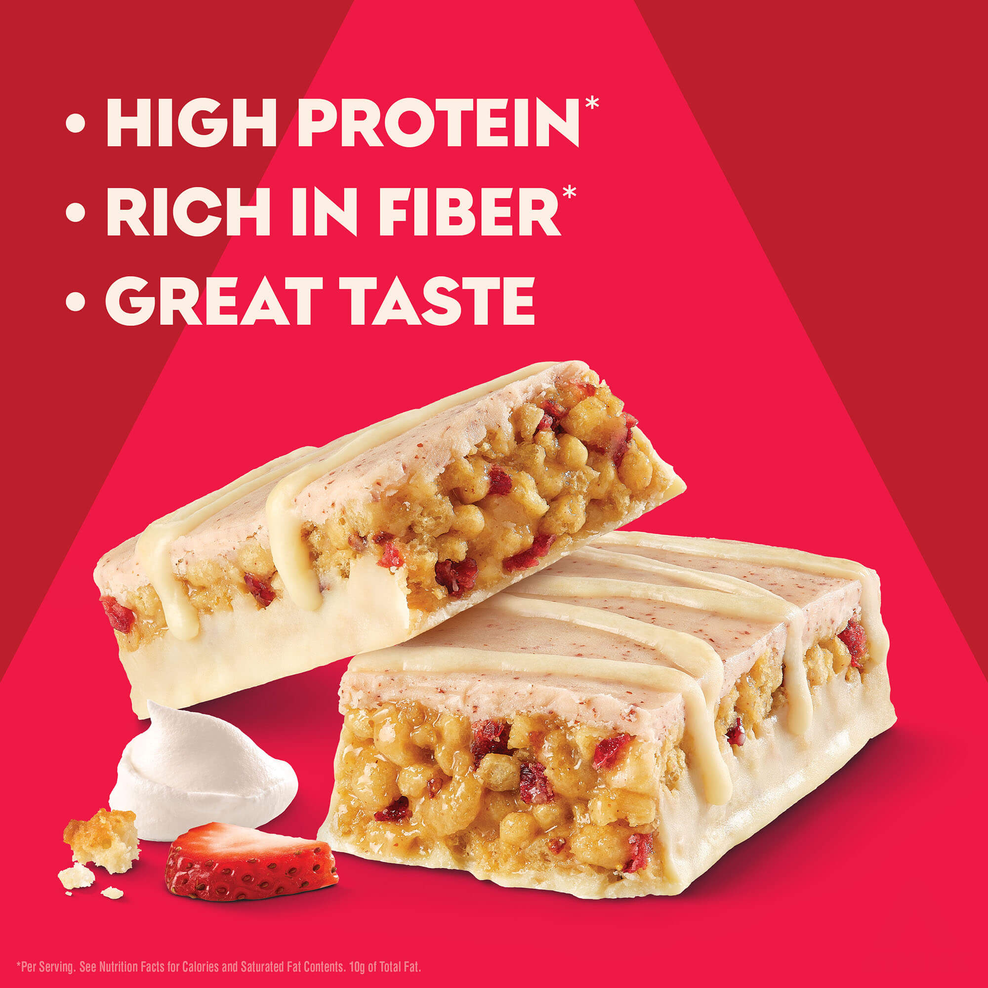 Strawberry Shortcake High Protein Bars
