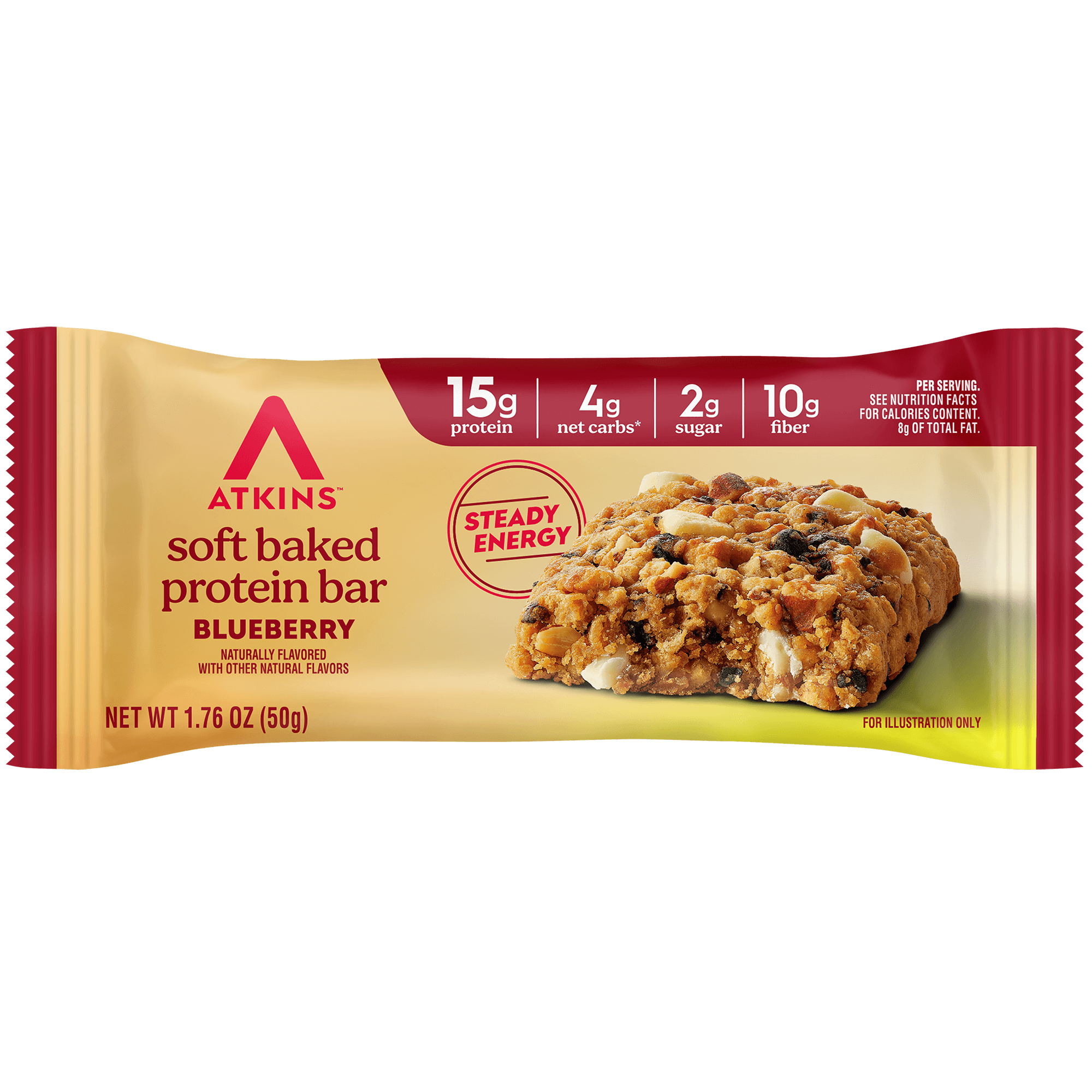 Blueberry High Protein Soft Baked Bars