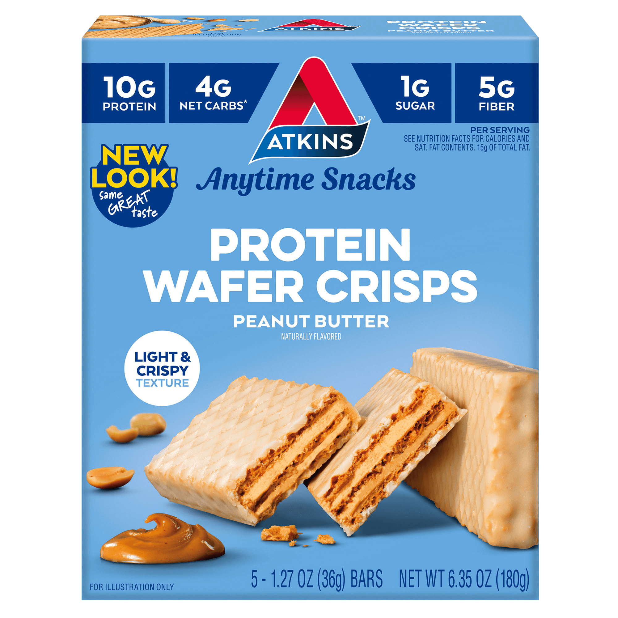 Peanut Butter Protein Wafer Crisps