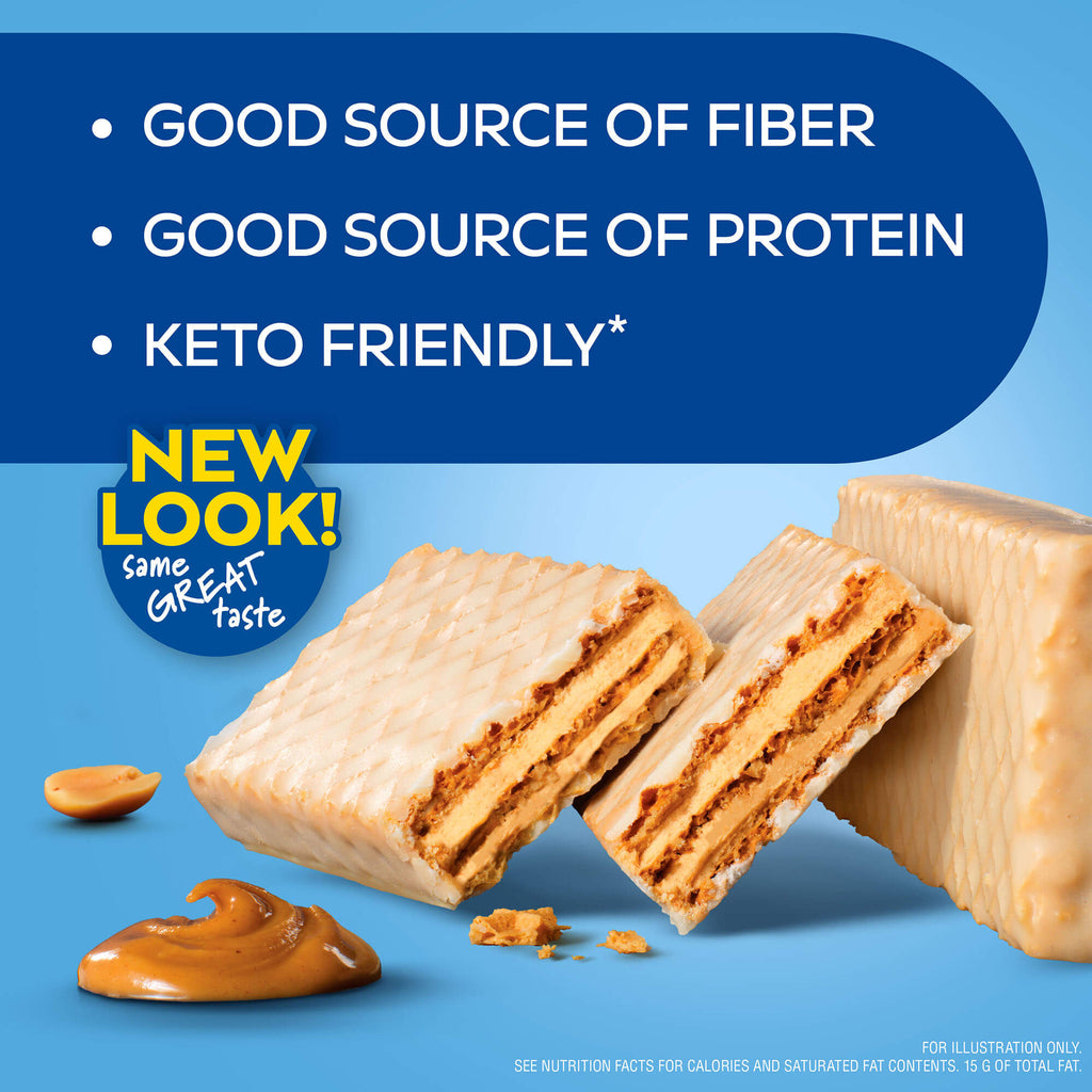 Peanut Butter Protein Wafer Crisps