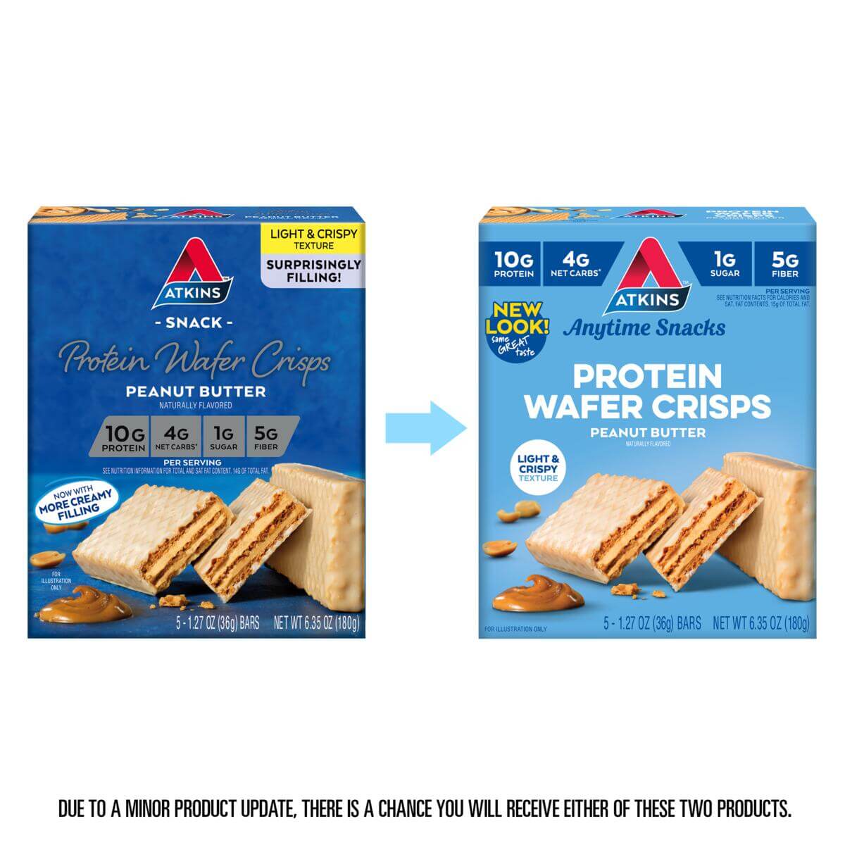 Peanut Butter Protein Wafer Crisps