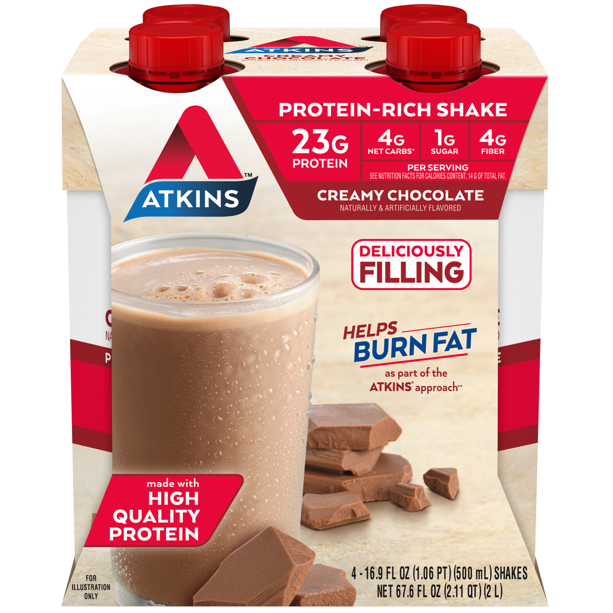 16.9 oz. Creamy Chocolate Shake