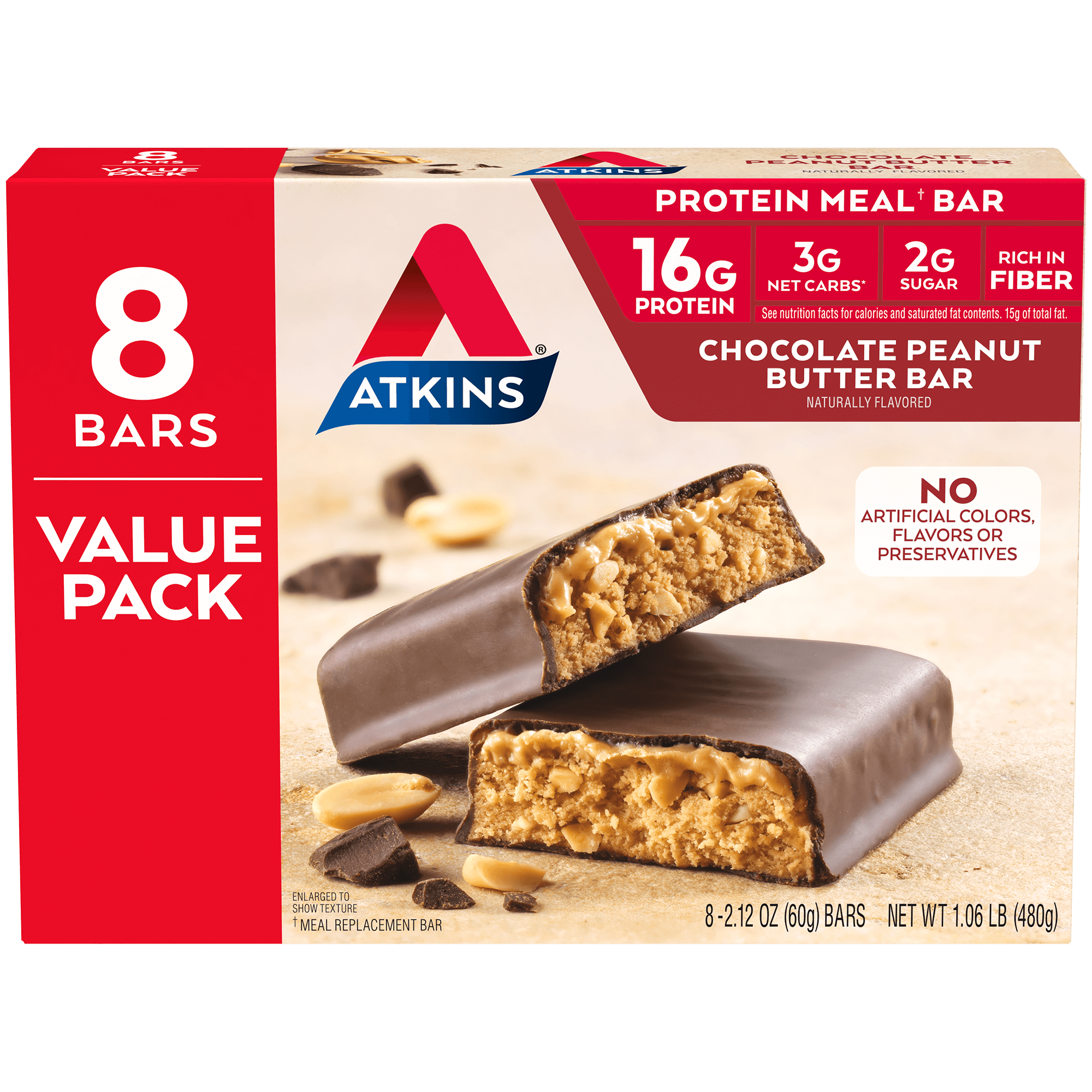 Chocolate Peanut Butter Bar Value Pack