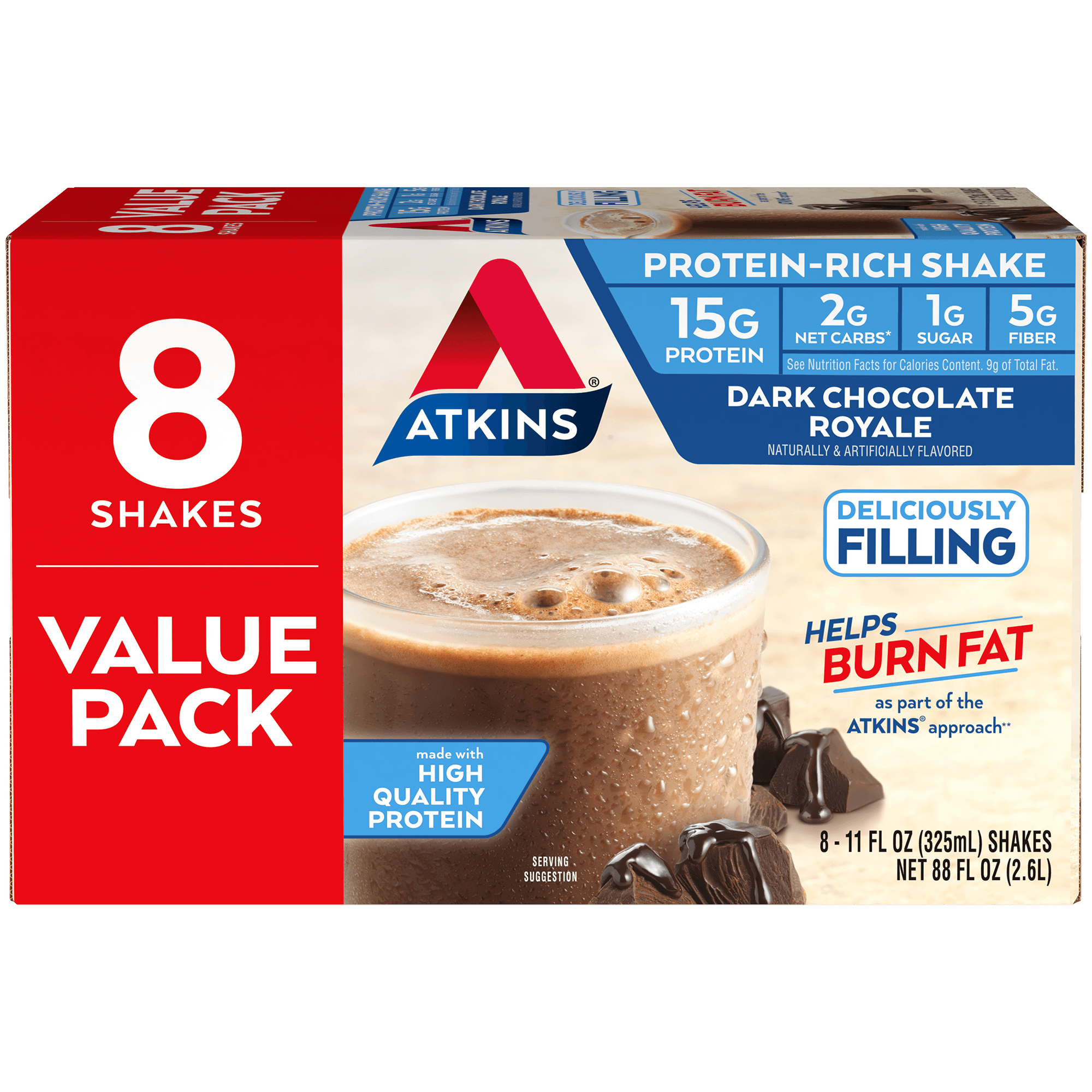 Dark Chocolate Royale Shake Value Pack