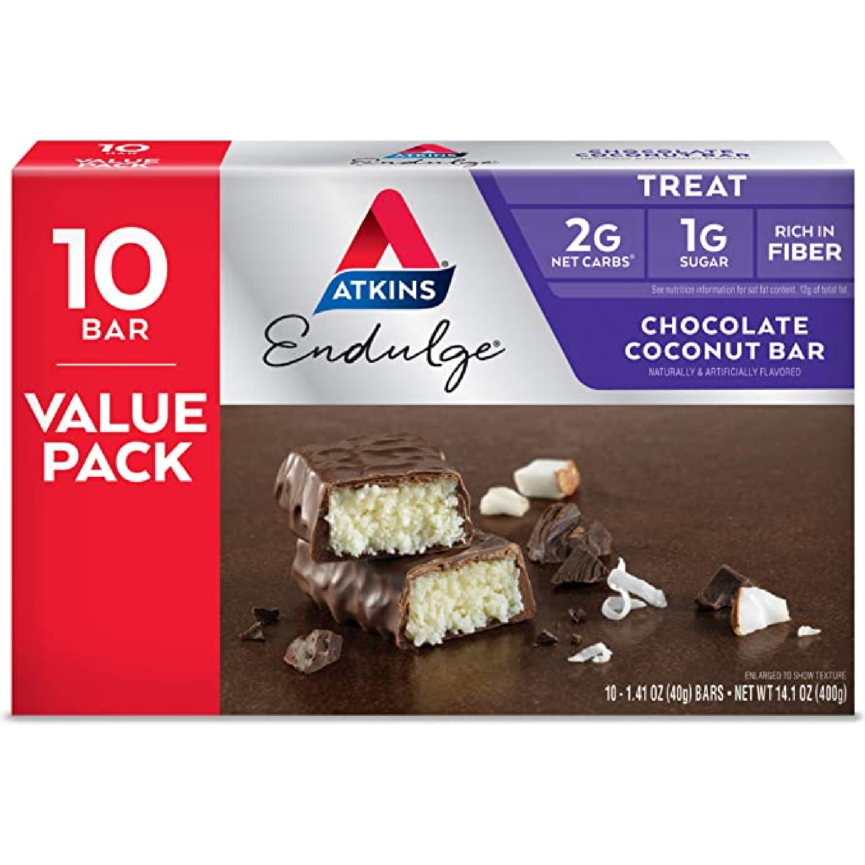 Endulge Chocolate Coconut Bar Value Pack