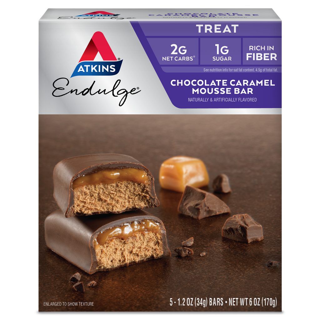 Endulge Chocolate Caramel Mousse Bar