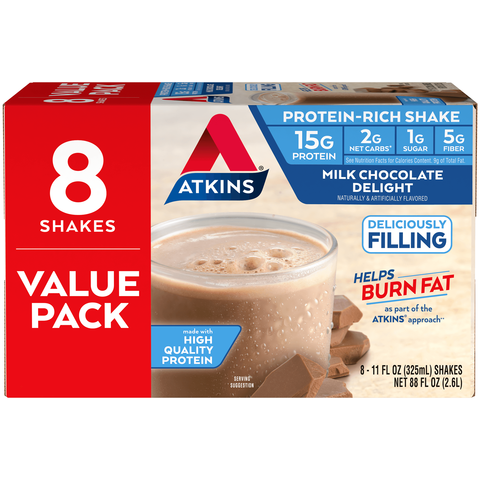 Milk Chocolate Delight Shake Value Pack